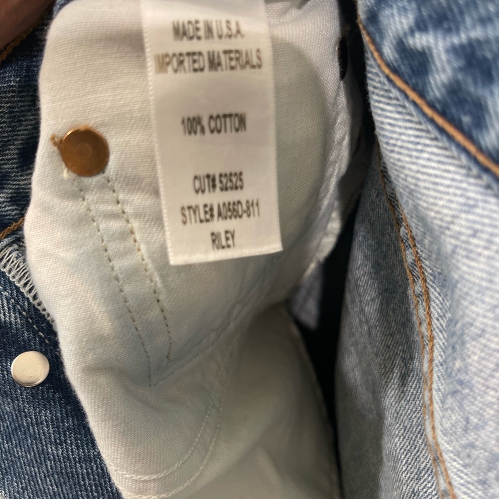 Agolde Riley High Rise Straight Crop - Size 26 - Picture 7 of 11
